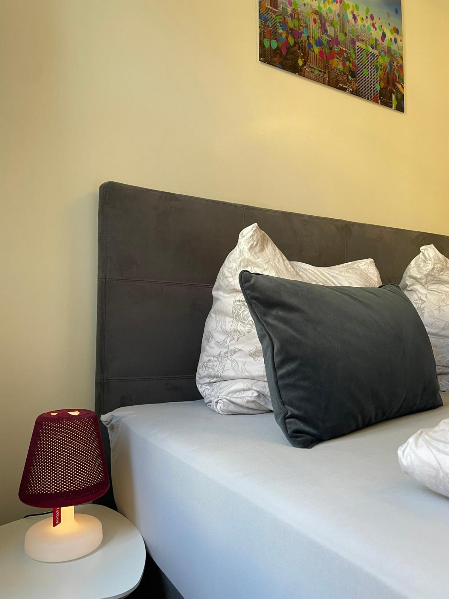 Soul-Apartment Balkon Privatparkplatz 2 Boxspringbetten 55Zoll Tv Wlan Leipzig Exterior foto