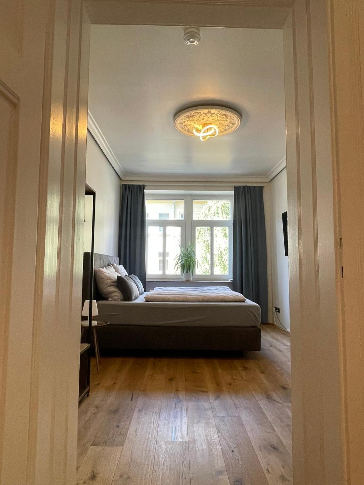 Soul-Apartment Balkon Privatparkplatz 2 Boxspringbetten 55Zoll Tv Wlan Leipzig Exterior foto